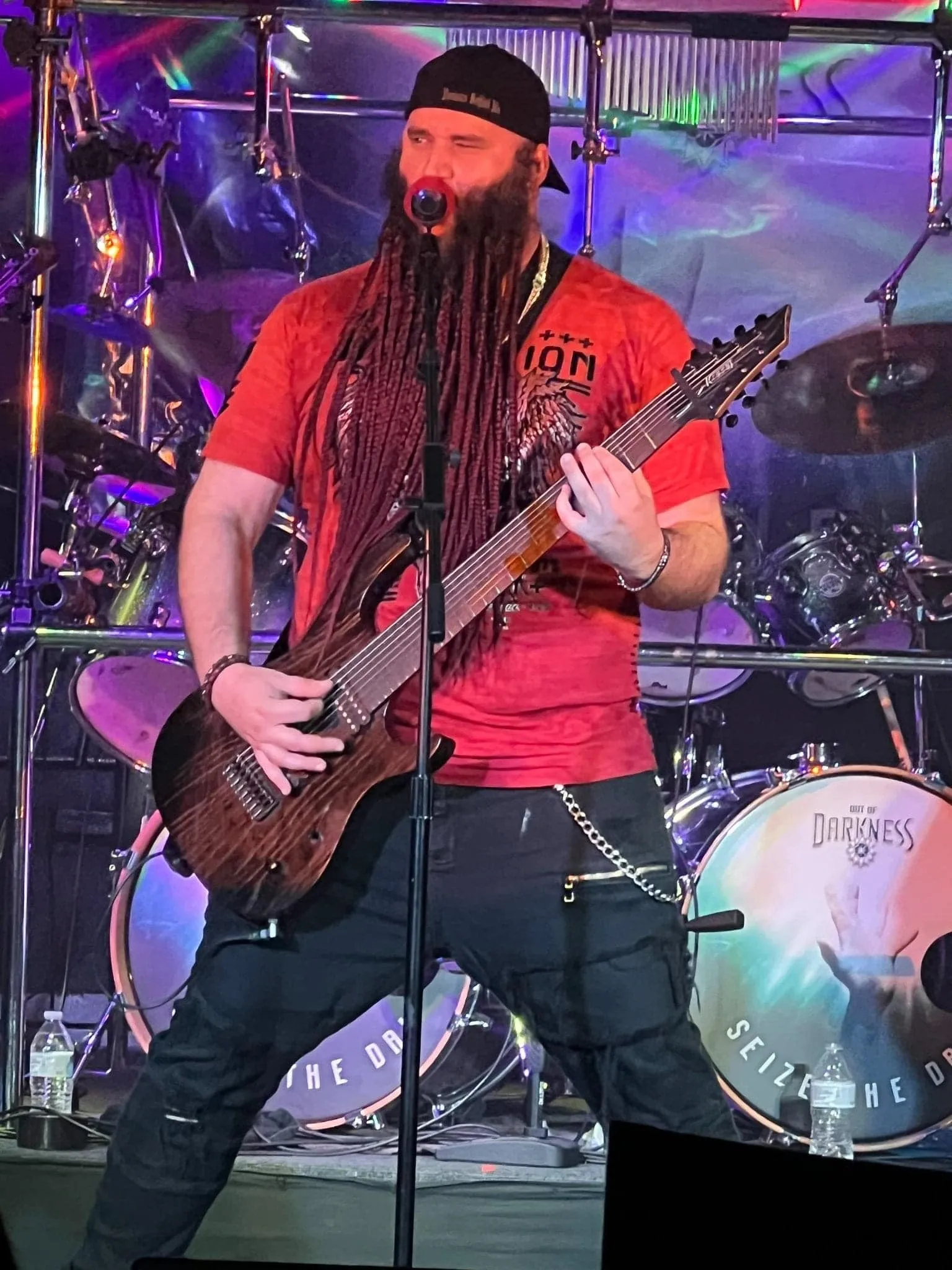 Eric Barrios Singing and Playing Guitar Live